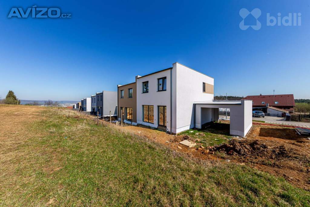 Prodej rodinného domu 5+kk, 126 m2, novostavba, pozemek 499 m2, Hořovice