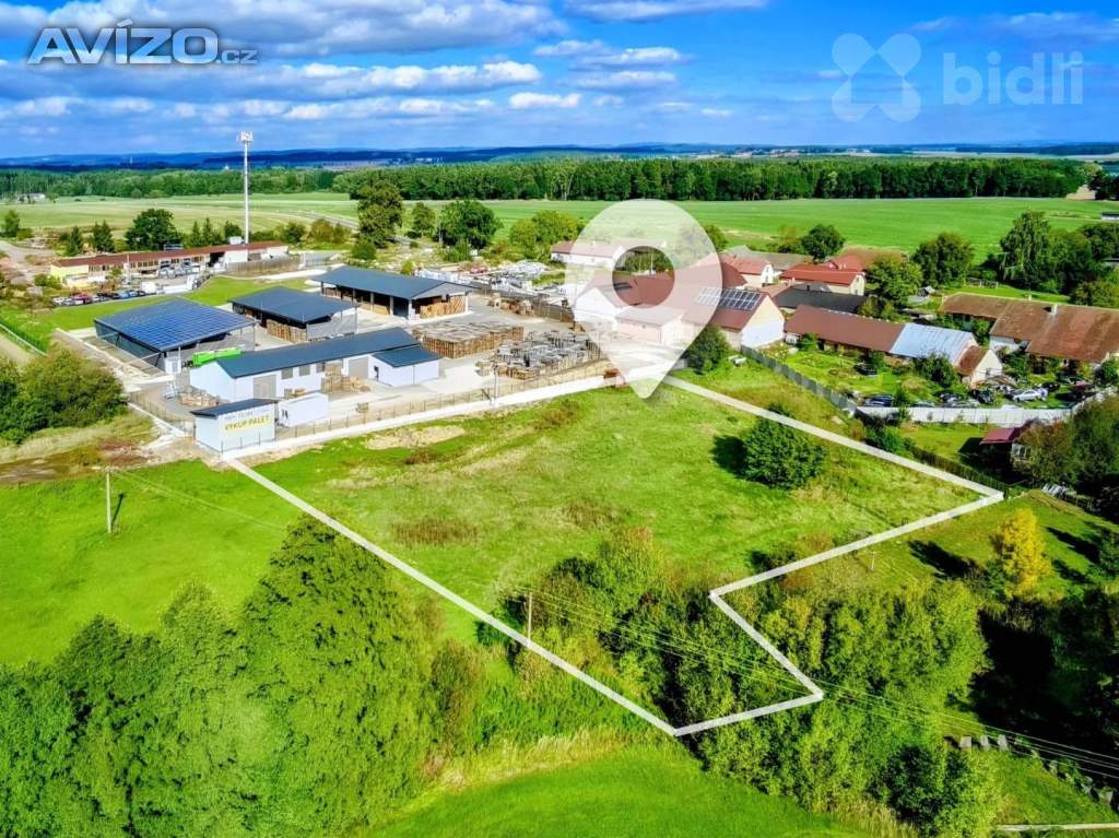 Prodej pozemku, 3613 m2, Křenovice, okr. Písek