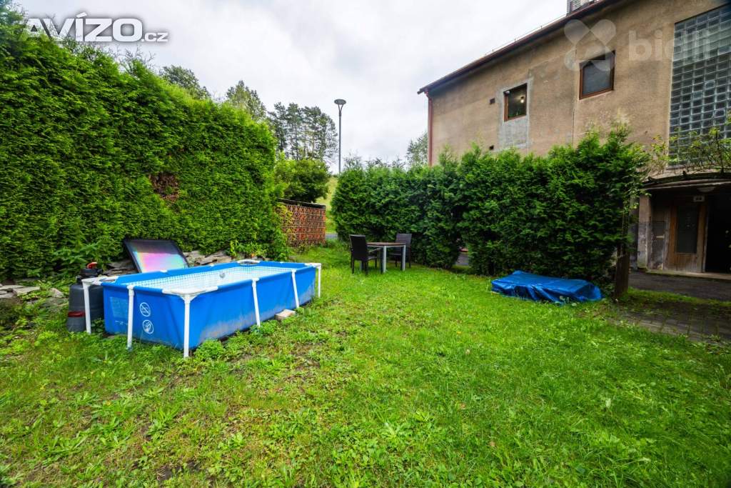 Foto inzerátu Prodej slunného bytu 3+1 75 m2, se zahradou 165 m2 v obci Janská