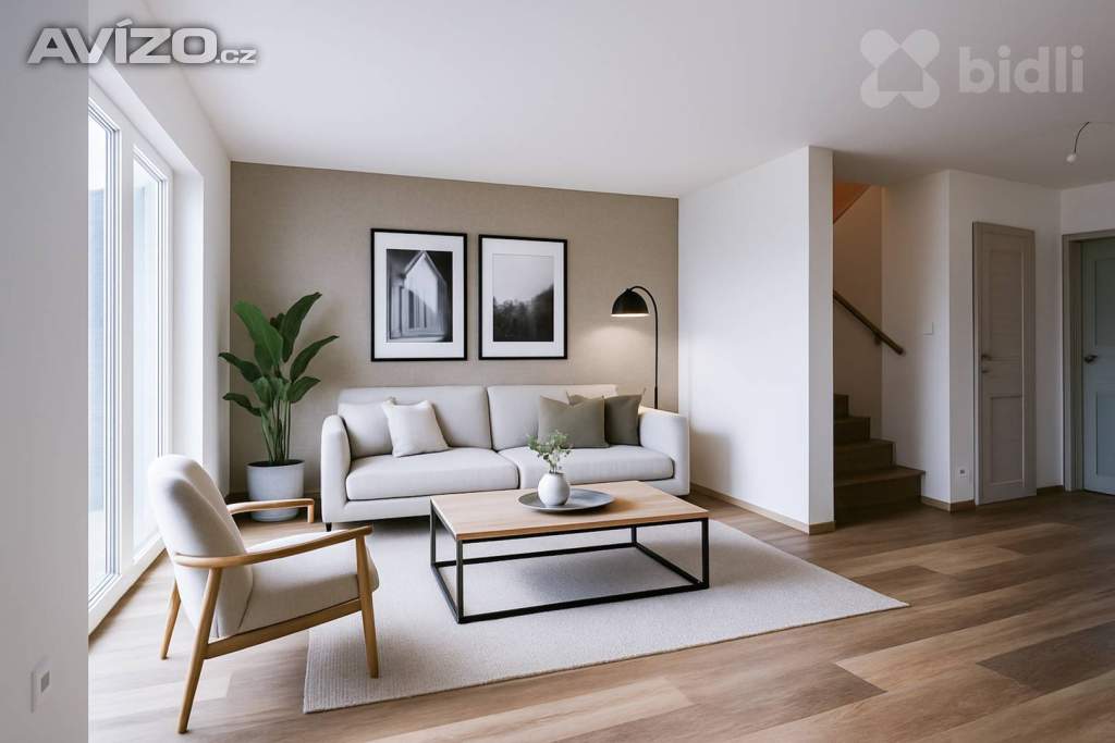 Foto inzerátu Rodinný dům 5+kk s garáží a zahradou - novostavba na pozemku 501 m², Hořovice