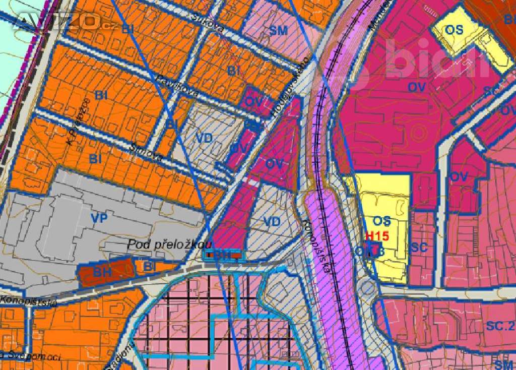 Foto inzerátu Prodej pozemku o velikosti 480 m2, ul. Hodějovského, Benešov