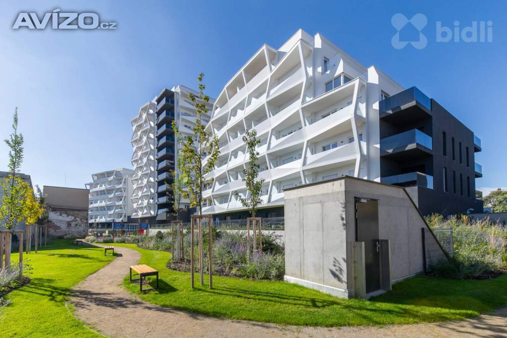 Pronájem 2+kk v novostavbě, CP 69 m2, ul. Komárovská, Brno - Komárov