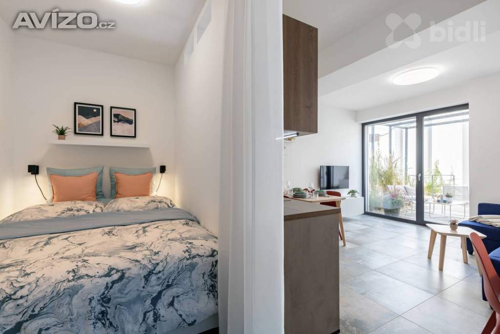 Foto inzerátu Prodej bytu 1+kk se zahrádkou