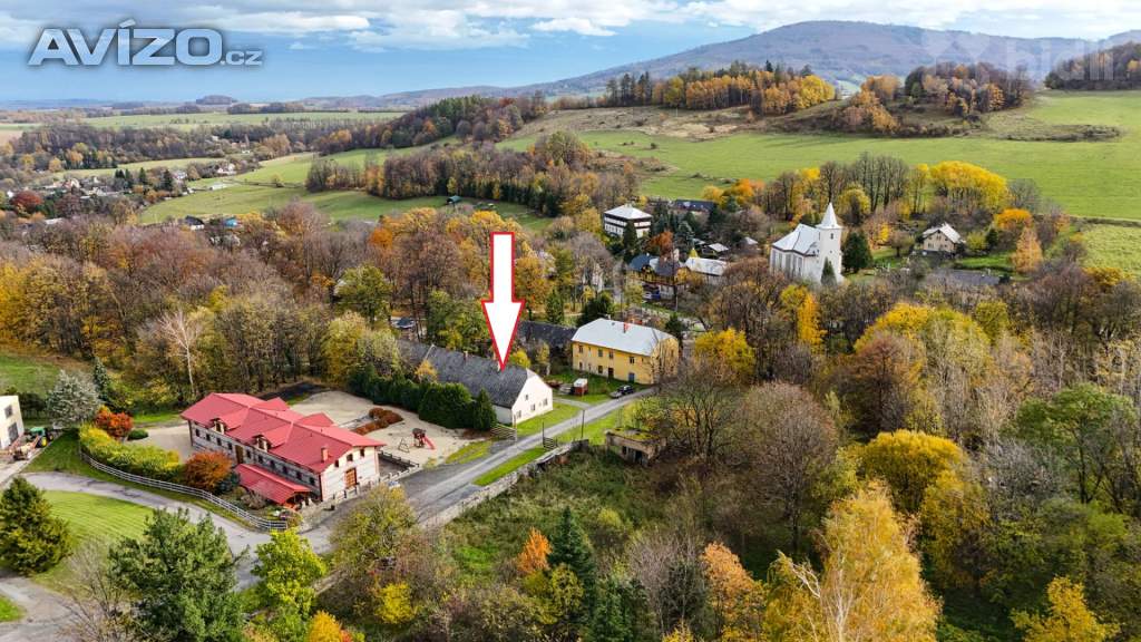 Foto inzerátu Prodej stavby 190m2 s půdou a pozemek 2288m2. Jeseník-Ondřejovice.