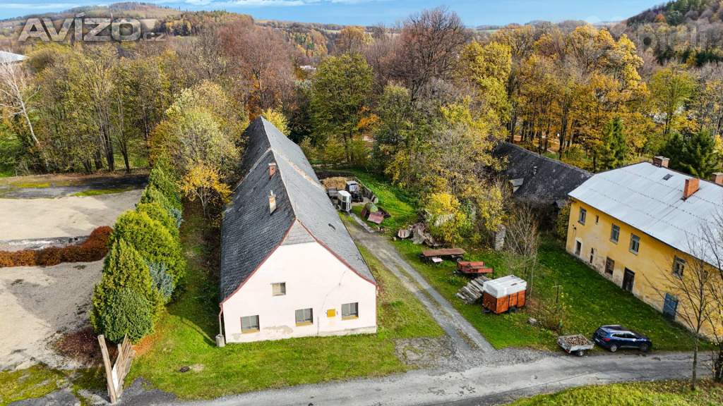 Foto inzerátu Prodej stavby 190m2 s půdou a pozemek 2288m2. Jeseník-Ondřejovice.