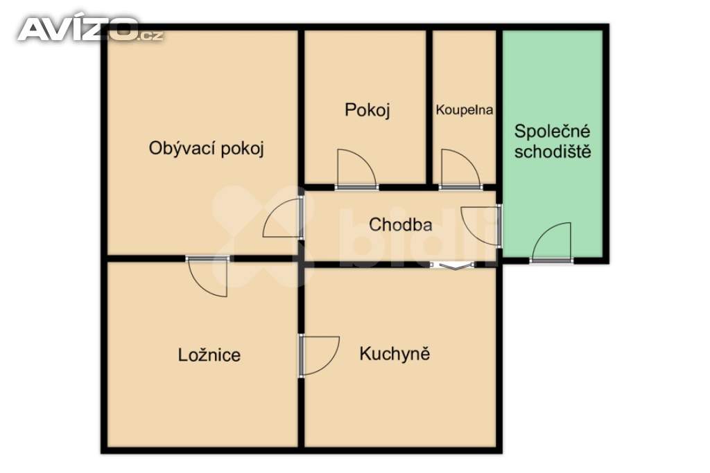 Foto inzerátu Prodej bytu 3+1 v Hůrách u Českých Budějovic