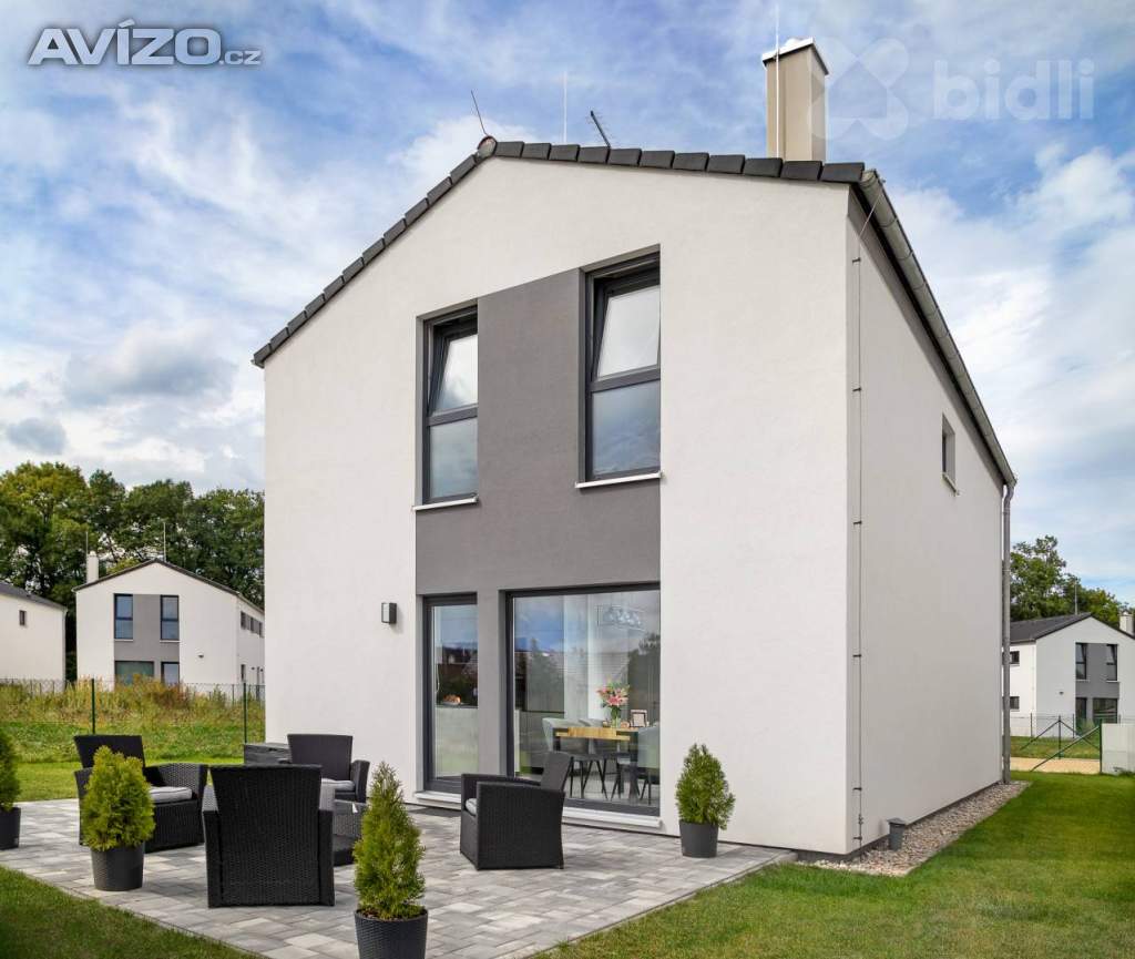 Foto inzerátu Prodej novostavby rodinného domu 5+kk, 108 m2, pozemek 379 m2, Pardubice - Doubravice