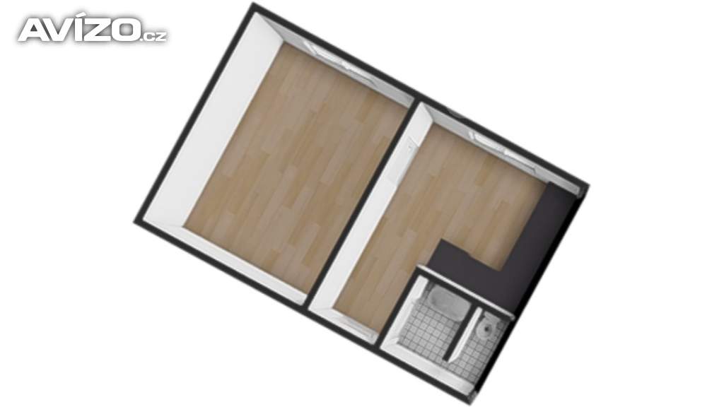 Foto inzerátu Pronájem bytu 1+1, 36 m2, Bílina, ul. Sídliště U Nového nádraží