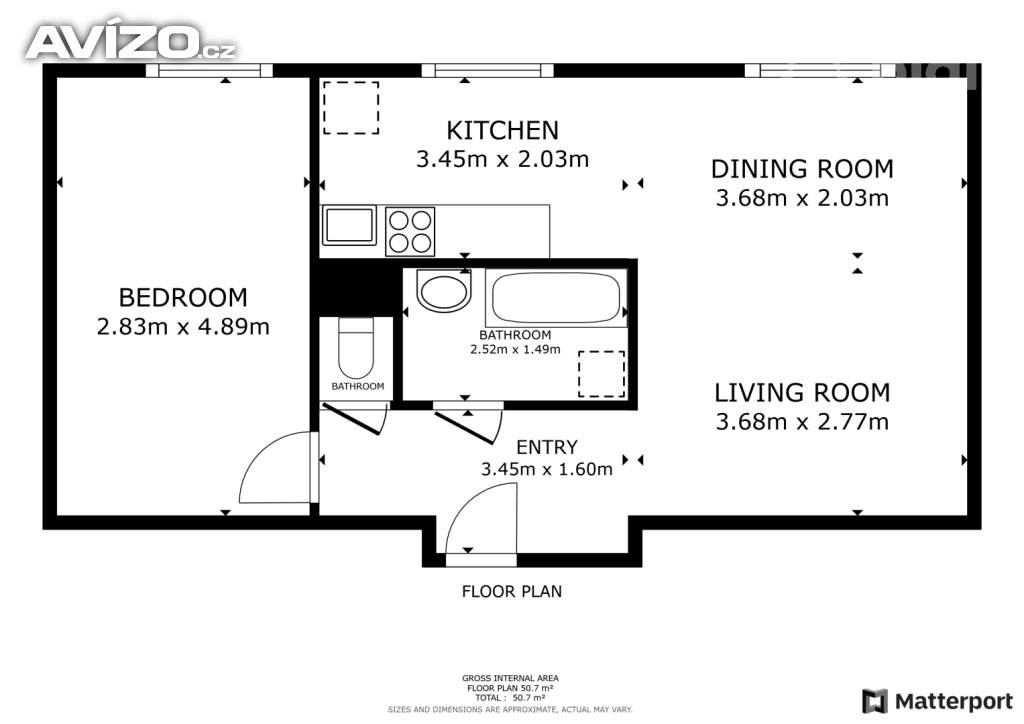 Foto inzerátu Pronájem bytu 2+kk, 51m², Vršovice