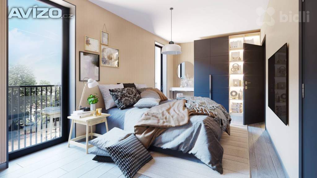 Foto inzerátu Moderní investiční byt 2+kk s dvěma balkony v Českém Brodě