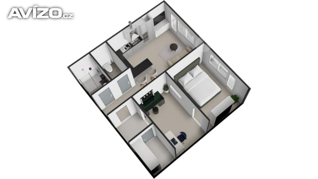 Foto inzerátu Prodej, byt 2+kk, Český Těšín, ul. Okružní