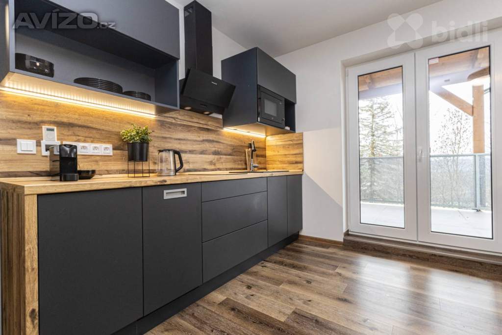 Foto inzerátu Nabídka prodeje apartmánového bytu 1+kk 37m2 s terasou 28m2. Vrbno pod Pradědem.