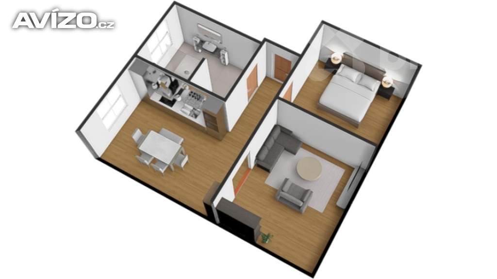 Foto inzerátu Pronájem, 2+1, Písek u Jablunkova