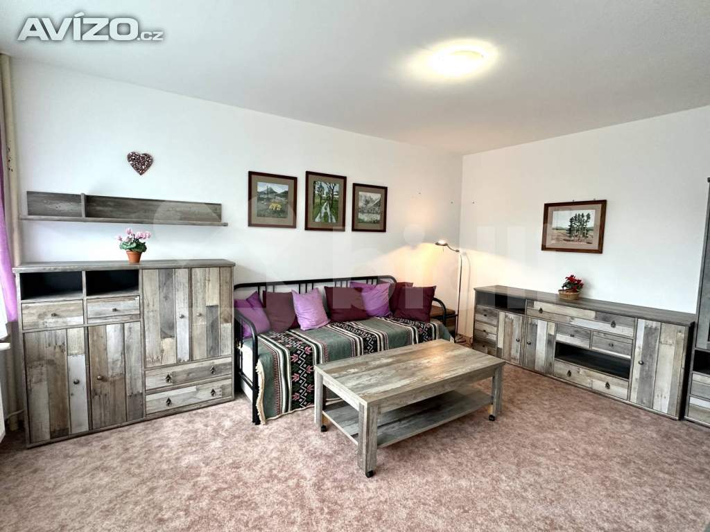 Foto inzerátu Pronájem, Byt 1+kk, 31m2, s lodžií, Pardubice, ulice Družby