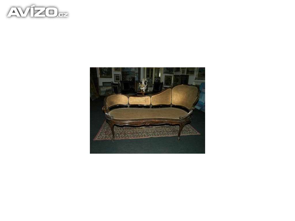 CHAISE LONGUE  (DLOUHÁ ŽIDLE)THONET , SKLENÍKY ALTDEUTSCH...