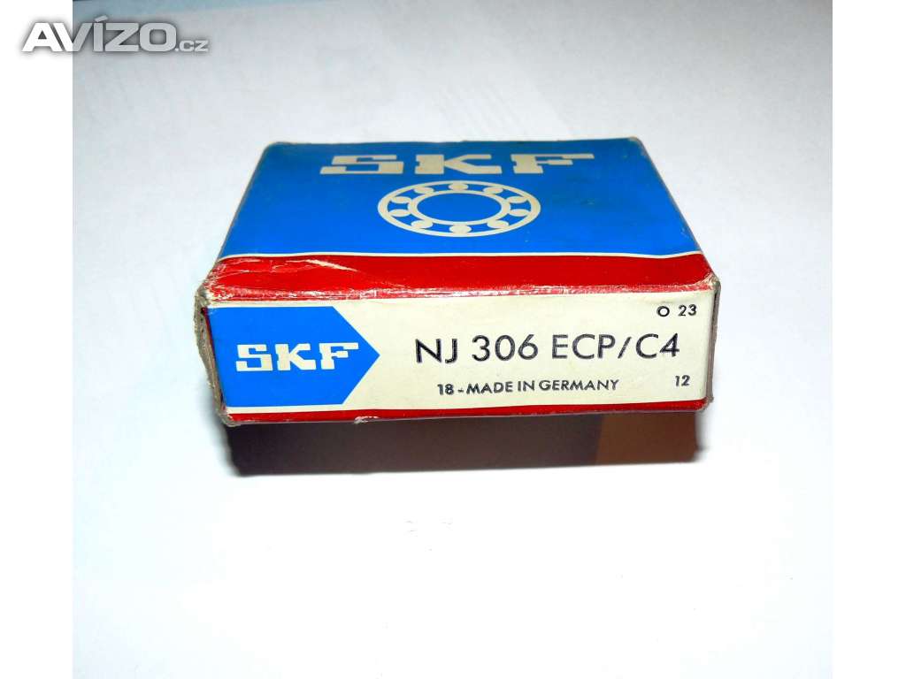 Ložisko NJ 306 ECP/C4 válečkové SKF Německo (NOVÉ)