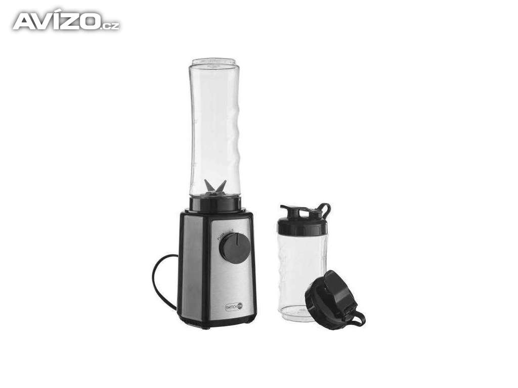 Smoothie mixér Switch On  s pulzním spínačem + 2 láhve - nový