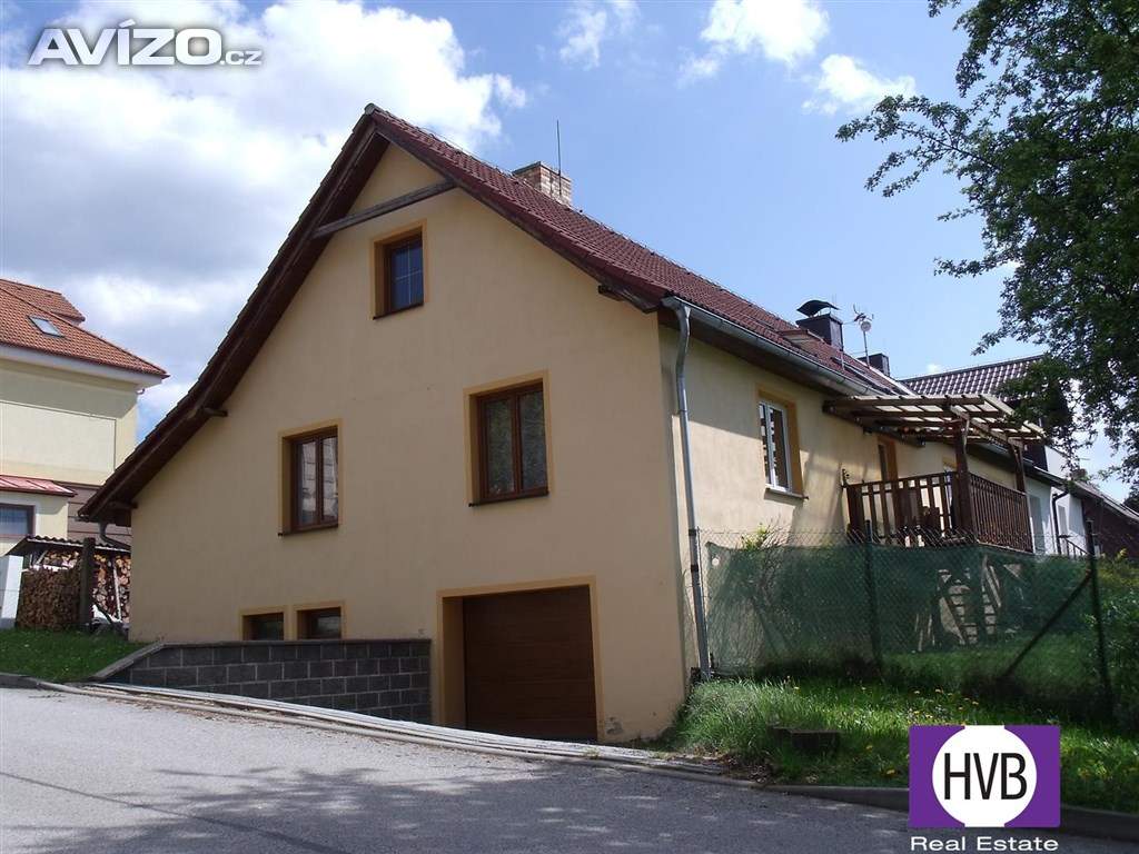 Prodej domu 2x 4+1, pozemek 763 m2 Horní Planá