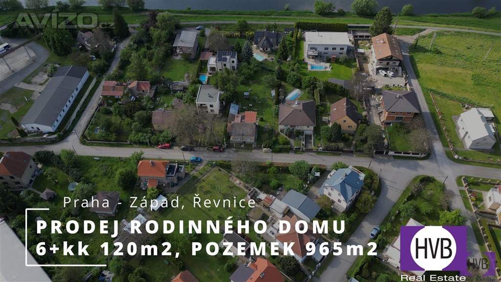 Prodej rodinného domu 6+kk 120m2, pozemek 965m2, Praha - Západ, Řevnice