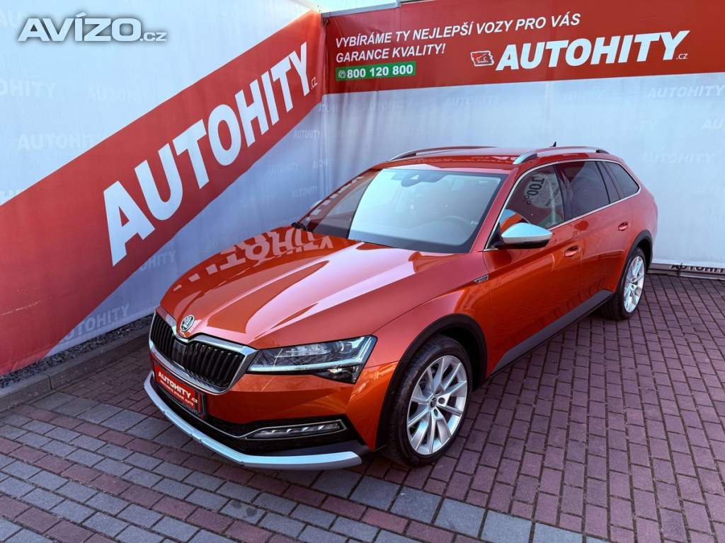 Škoda Superb 2.0 TDi Scout 4x4 DSG, ČR, 1.M