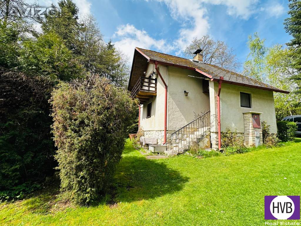 Prodej chaty  90 m2 na pozemku 435m2 Drachkov, okres Strakonice