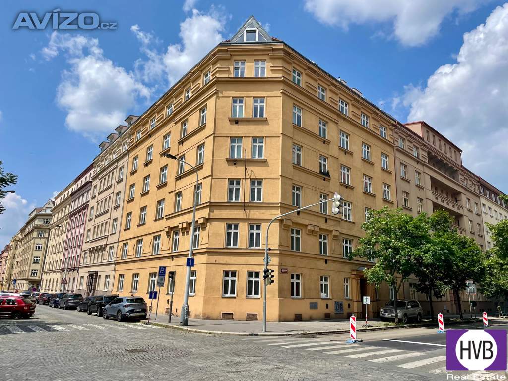 Prodej bytu 2+kk, OV, 72 m2, ul. Boleslavská, Praha 3 - Vinohrady