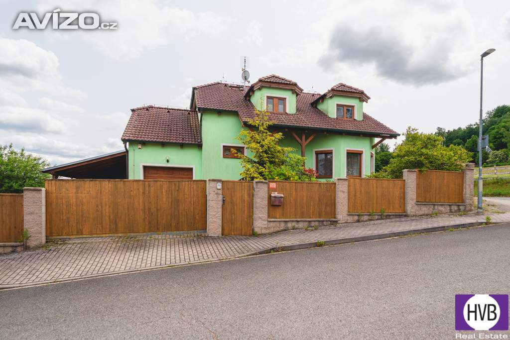 Prodej RD 6+KK/G na pozemku 933m2 v obci  Zbiroh okr. Rokycany