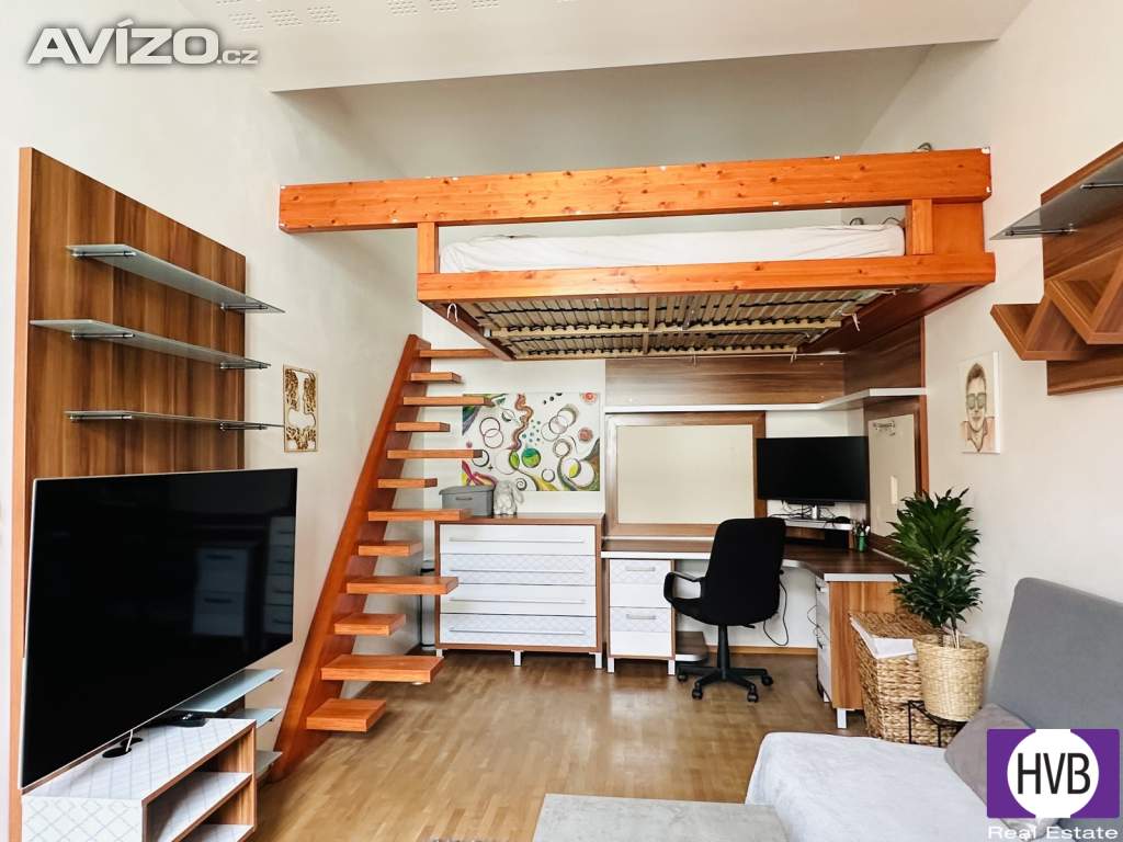 Pronájem zařízeného bytu 1+1, 40 m² – Plachého 936/5, Plzeň