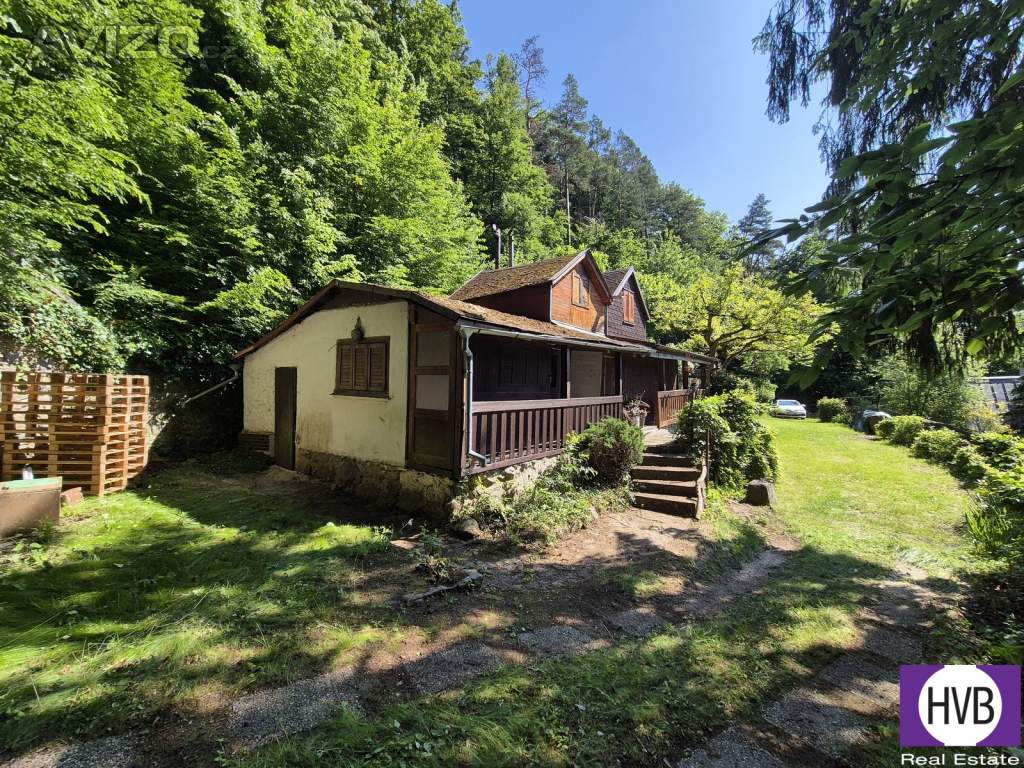 Pronájem chaty 36 m2, vlastní pozemek 104 m2, Stříbrná Skalice - Hradové Střimelice