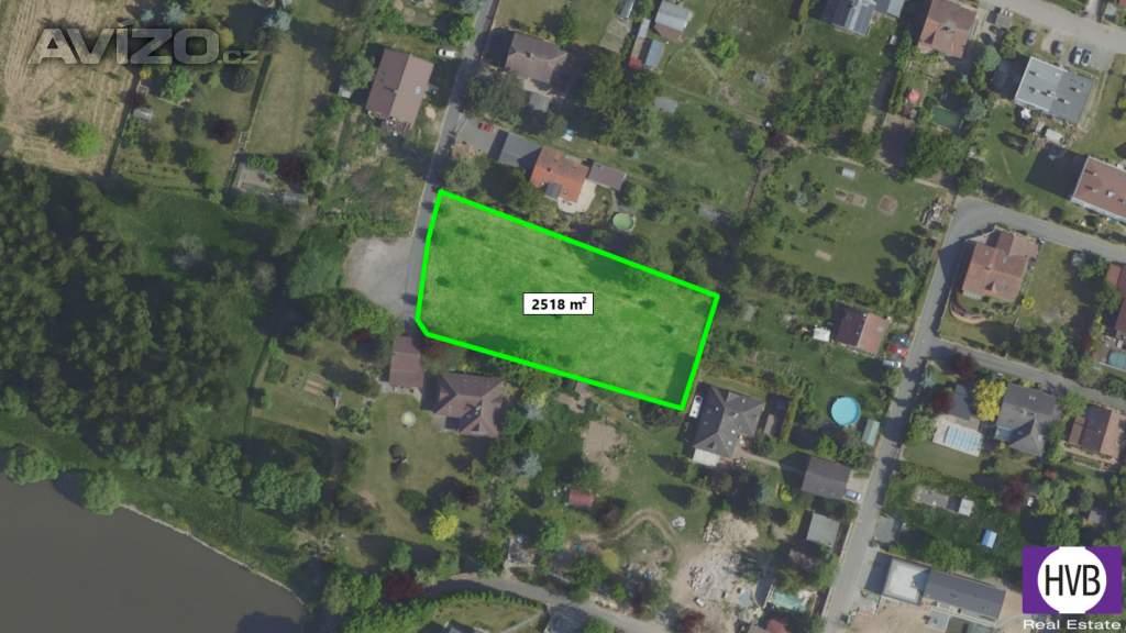Prodej stavebního pozemku 2518 m² Velké Popovice - Brtnice, Praha - východ