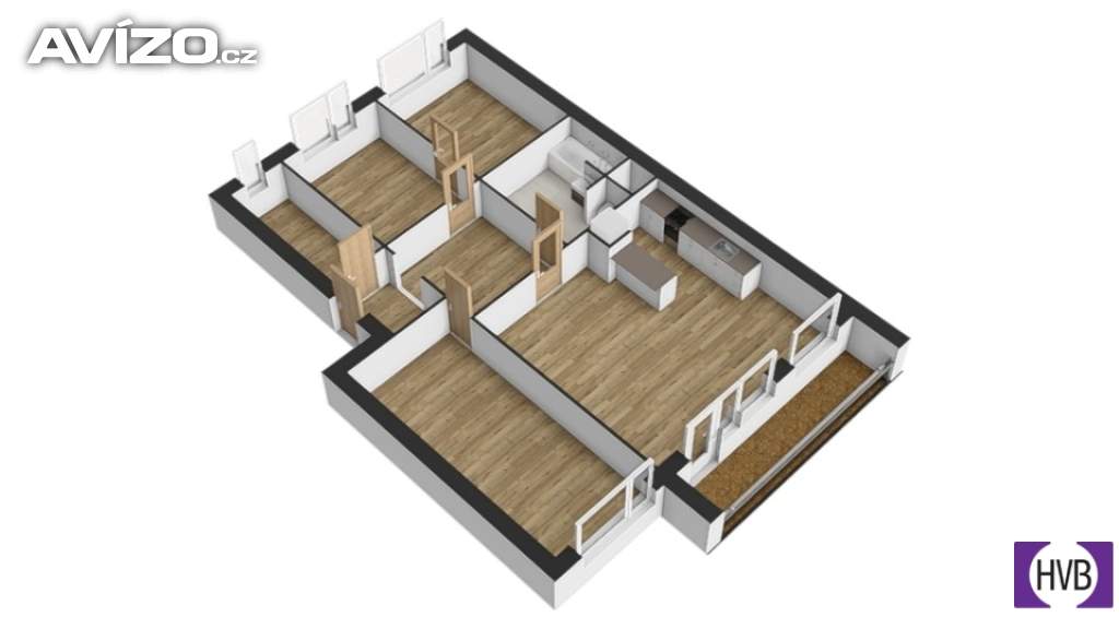 Foto inzerátu Prodej bytu 4+kk/L, 99 m², ul. Hausmannova, Praha 12 - Modřany