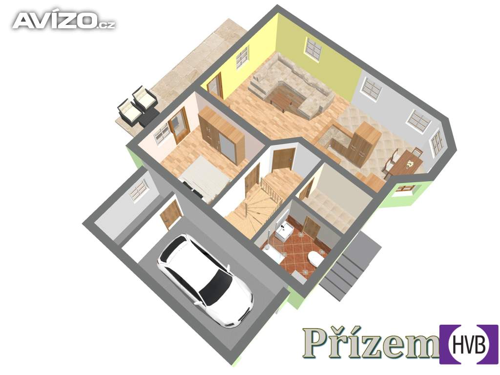 Foto inzerátu Prodej RD 6+KK/G na pozemku 933m2 v obci  Zbiroh okr. Rokycany