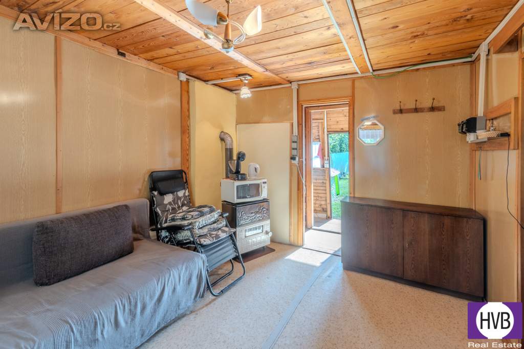 Foto inzerátu Prodej chaty 2+1, 23 m2, pozemek 318 m2, Praskolesy, okr. Beroun