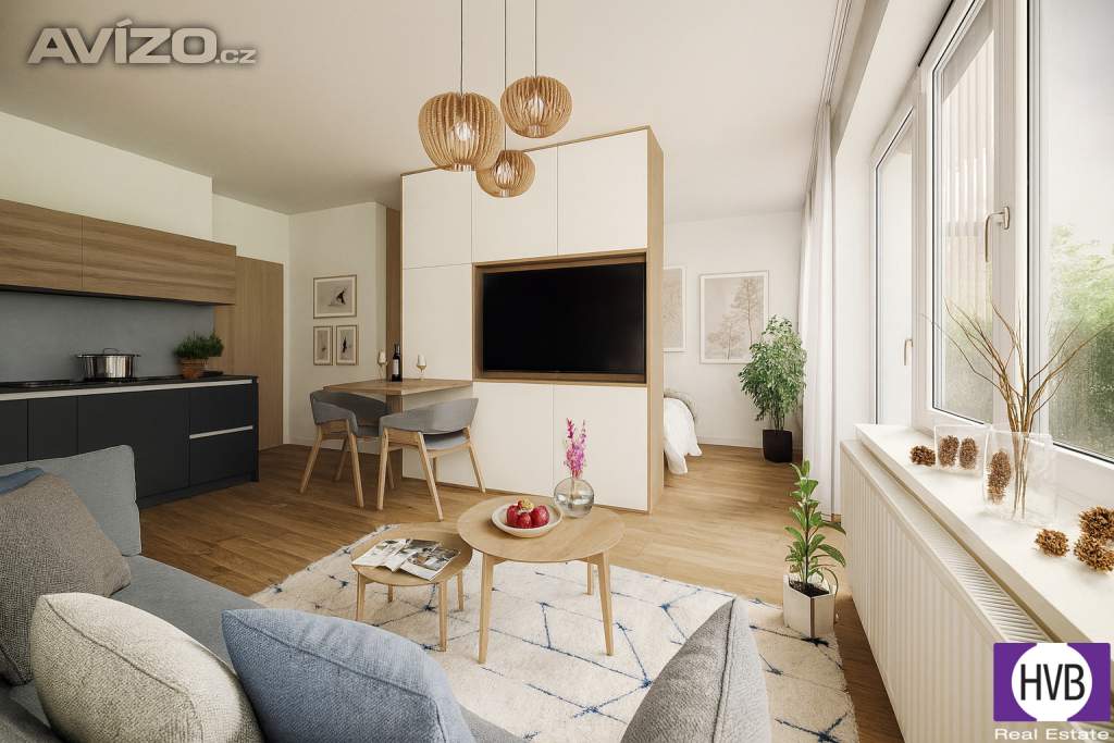 Prodej bytu 2+kk 41 m2, předzahrádka 62 m2, DV, Praha 5 - Barrandov
