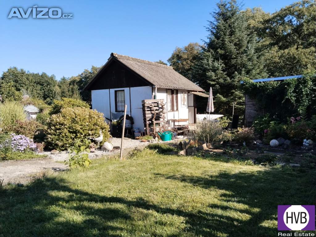 Prodej zavedené zahrady o  celkové výměře 544m2 v obci Vlčice okr. Plzeň -jih