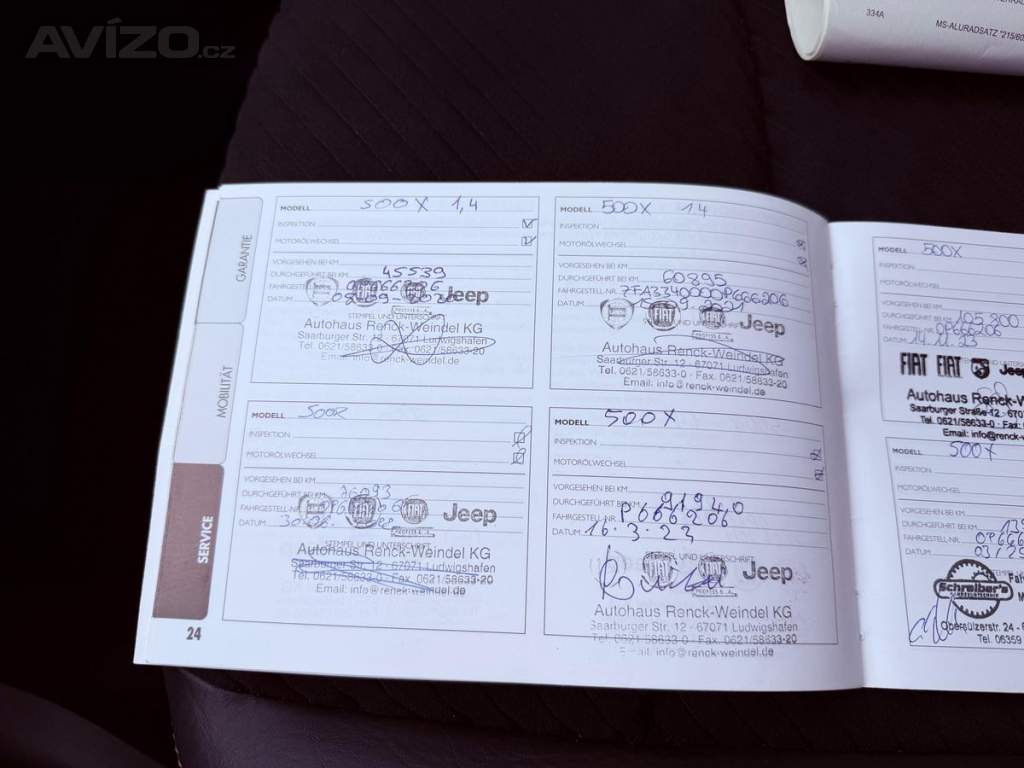 Foto inzerátu Fiat 500X 1.4 MultiAir Turbo 4x4 AT9