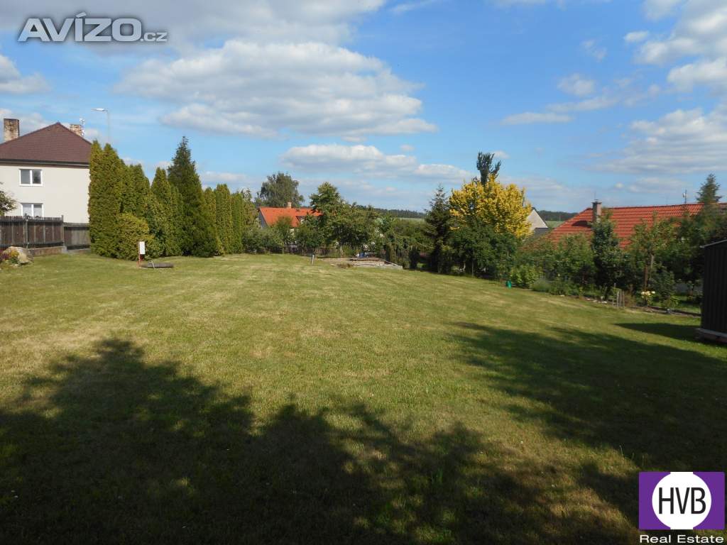 Prodej pozemku 1339m2, Borovany, okr. Písek