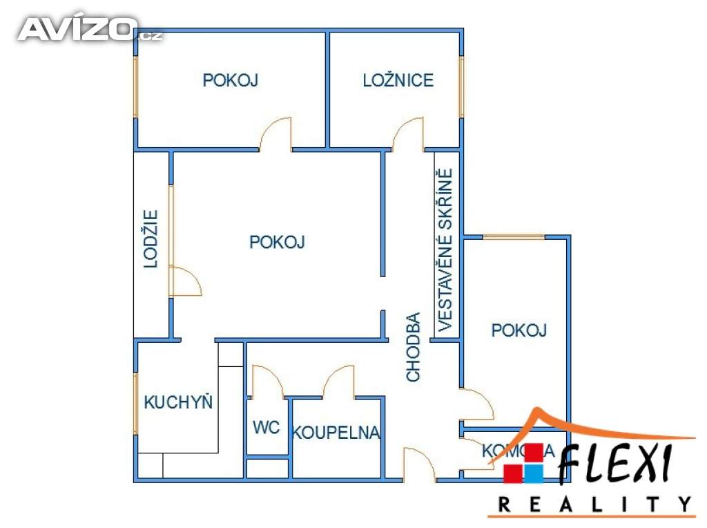 Foto inzerátu Prodej bytu 4+1, 81 m² - F. S. Tůmy, Orlová - Lutyně