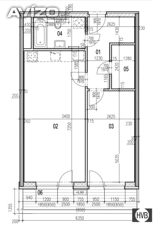 Foto inzerátu Prodej bytu 2+kk/B/GS, 61m2, OV, Praha 9 - Letňany, ul. Pavla Beneše