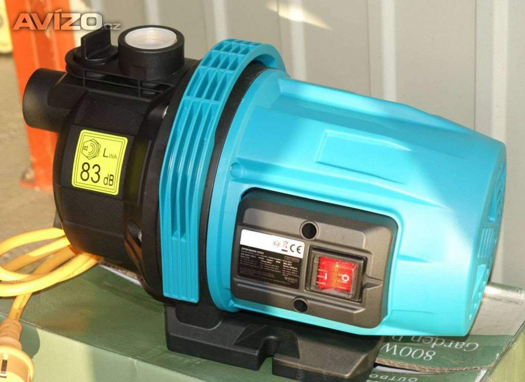 Foto inzerátu Zahradní čerpadlo Garden GWP-800W - nové, nepoužité, záruka 