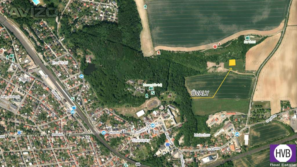 Foto inzerátu Prodej stavebního pozemku 940 m², Úvaly u Prahy, Praha – východ
