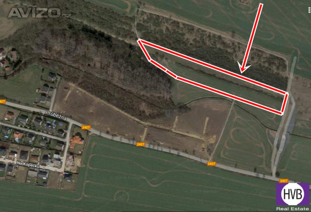 Foto inzerátu Prodej pozemku 7.272 m2, Vodochody - Hoštice, Praha - východ