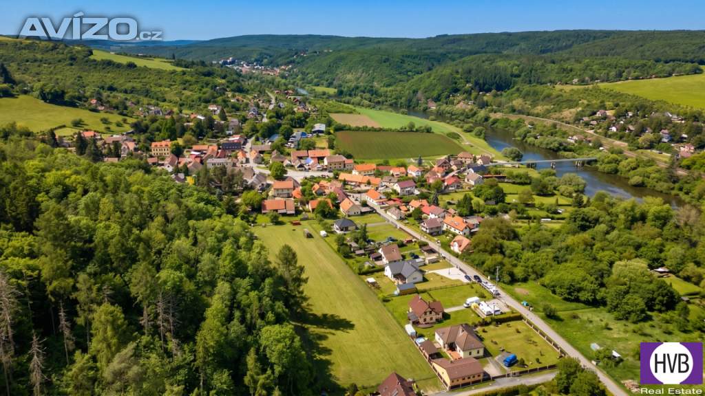 Foto inzerátu Prodej stavebního pozemku 1046 m², Stradonice, okr. Beroun