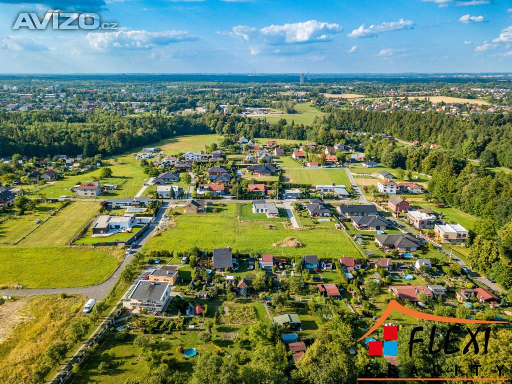 Foto inzerátu Prodej stavebního, zasíťovaného pozemku o výměře 1403 m² v lukrativní části města,  Havířov - Bludo