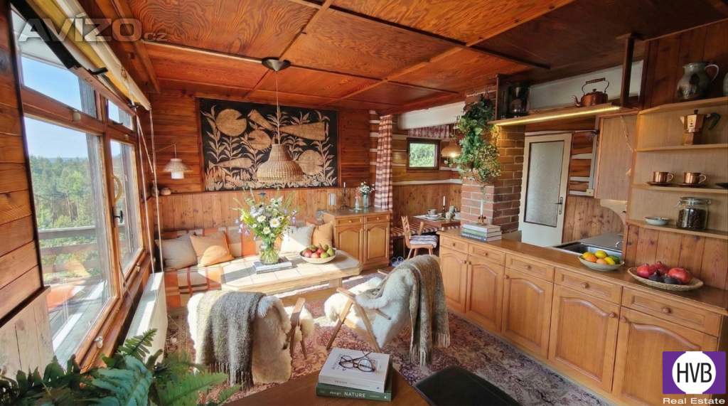 Foto inzerátu Prodej chaty 5+kk/B 70 m², pozemek 622 m², Slapy - Živohošť, okr. Benešov.