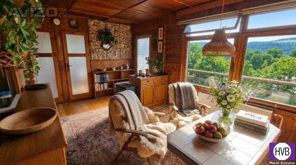 Foto inzerátu Prodej chaty 5+kk/B 70 m², pozemek 622 m², Slapy - Živohošť, okr. Benešov.