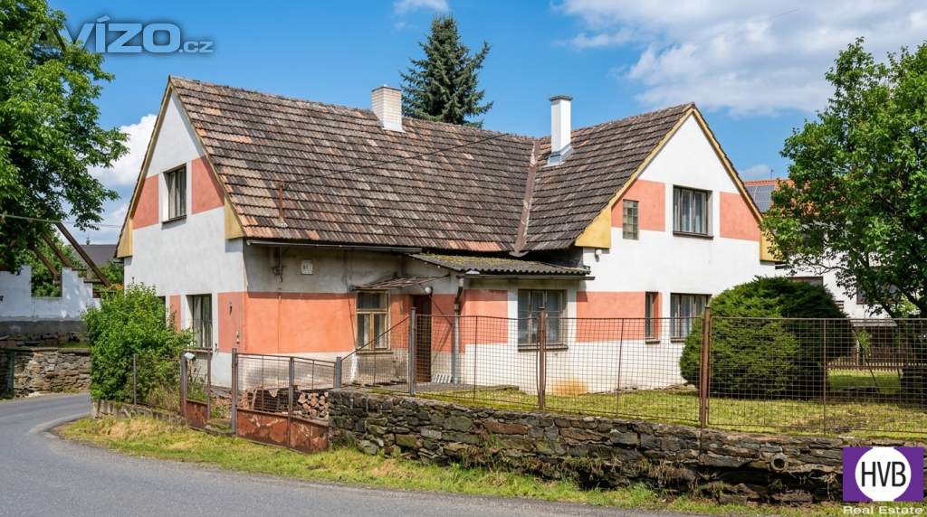 Foto inzerátu Prodej RD/zemědělské usedlosti k rekonstrukci, pozemek 1298 m2, Neveklov-Bělice, okr. Benešov