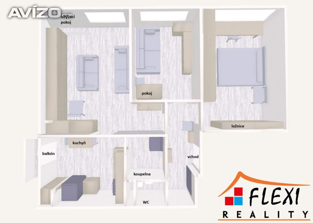 Foto inzerátu Prodej bytu 3+1 64 m², ul. Resslova Ostrava - Poruba