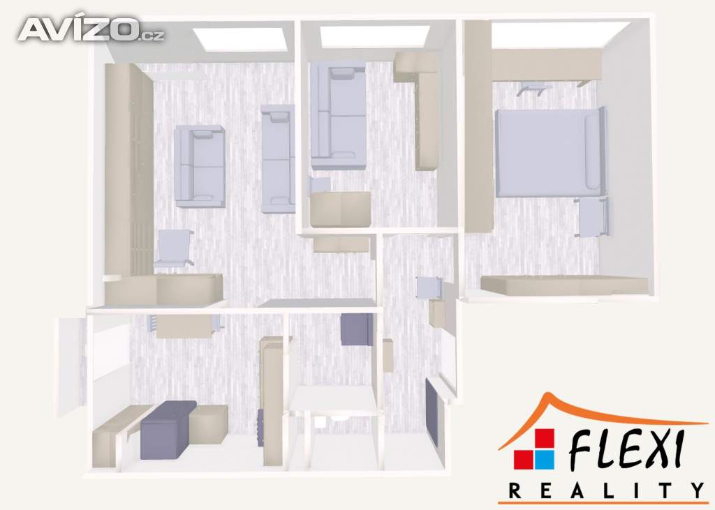 Foto inzerátu Prodej bytu 3+1 64 m², ul. Resslova Ostrava - Poruba
