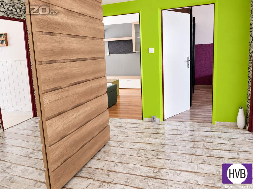 Foto inzerátu Prostorný byt 2+1 (73 m²) se zasklenou lodžií v Nepomuku okr. Plzeň-jih